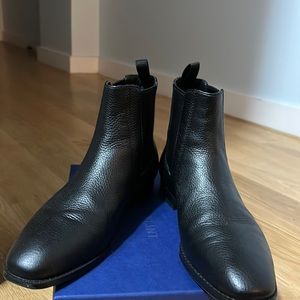 Coach Black Leather Chelsea Boots